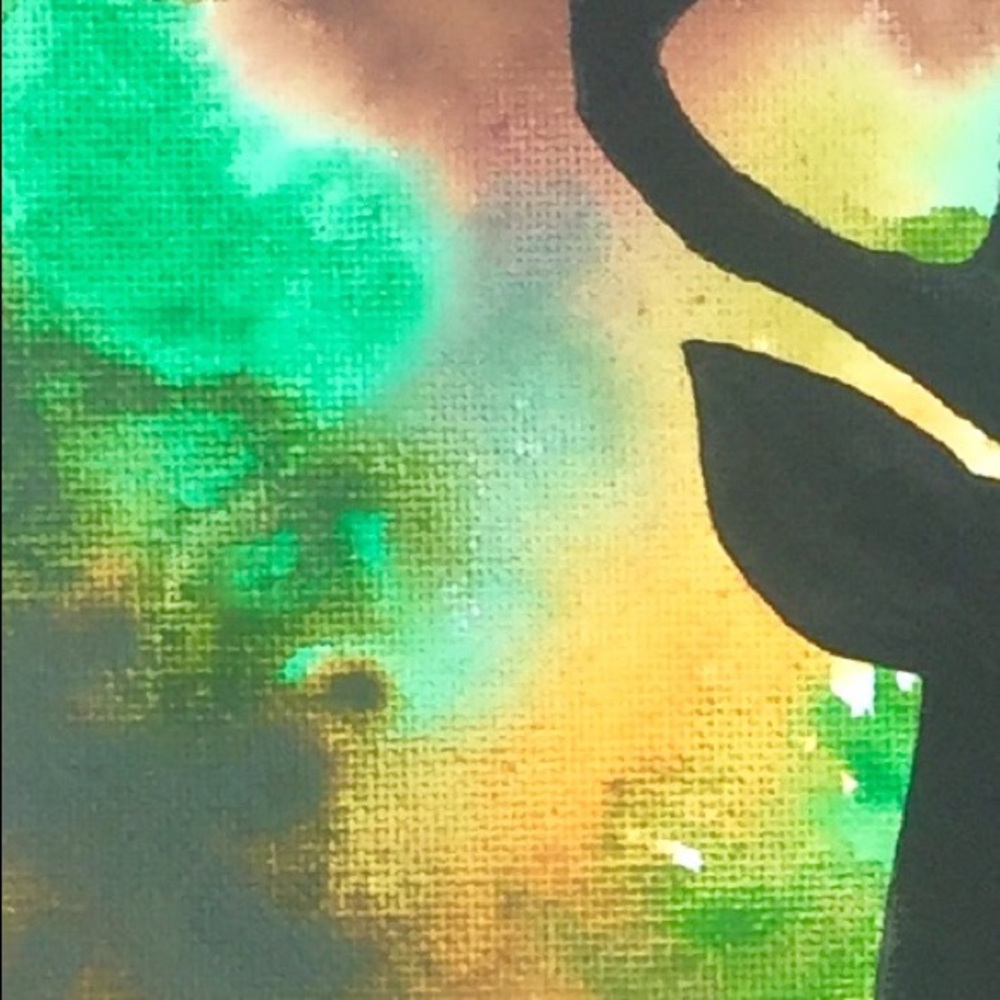 Hand drawn & painted Camo Deer - Picture 3 of 3